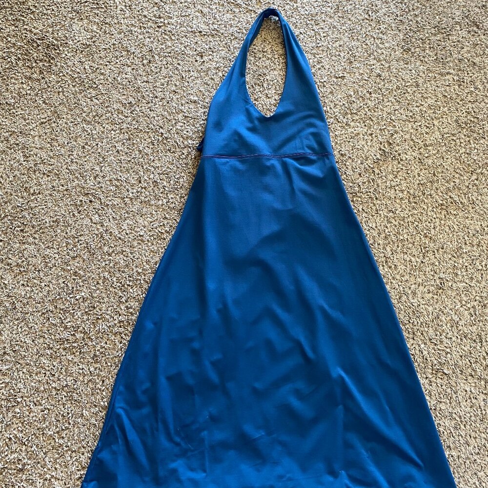 Patagonia - Blue - Halter Midi Dress - M